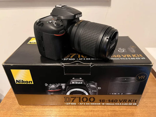 Cámara Nikon D7100 - 1500 Disparos